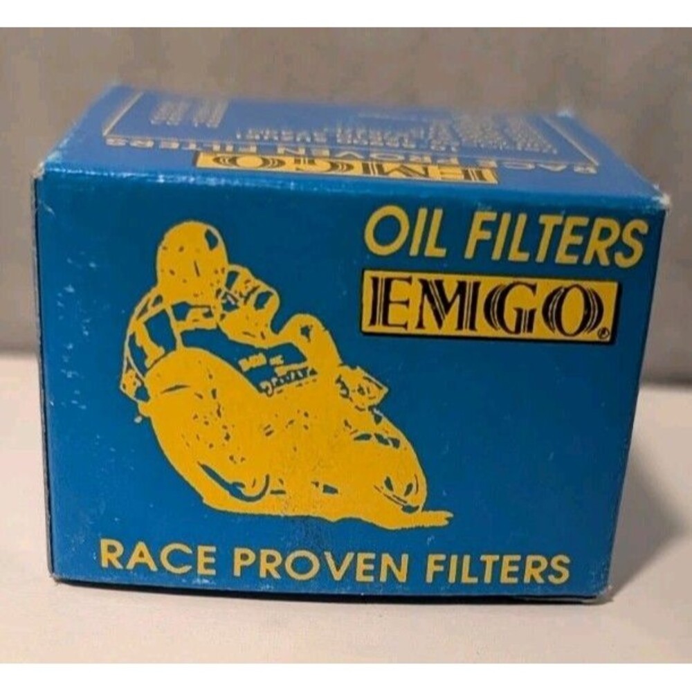 EMGO‎ TA671 Motorcycle Oil Filter Open Box New Replacement Filter Element